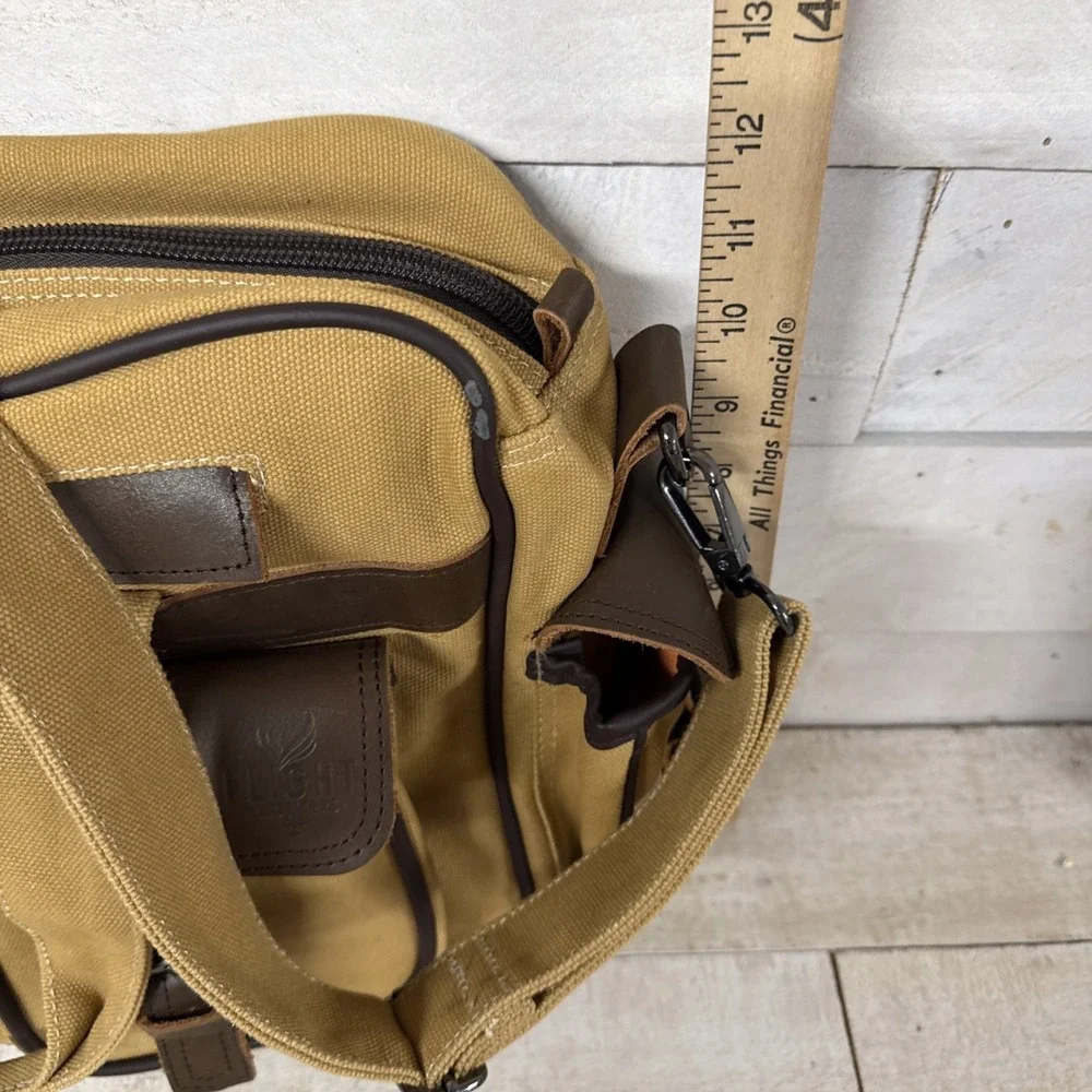 FLIGHT OUTFITTERS Bush Pilot Folio Bag Canvas Bag With Strap Fast Shipping
